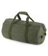 BG655 BagBase Vintage Canvas Barrel Bag vintage military green colour image